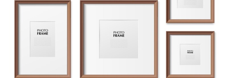 Standard Photo Frame Sizes Forever Trending - Framewalla